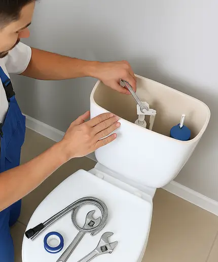 Clogged Toilet Repair Denton TX